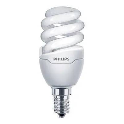 Лампочка Philips E14 8W 220-240V WW 1PF/6 Tornado T2 mini (8718696477779) Ціна