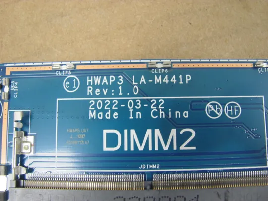 866-24 материнська плата РОБОЧА HWAP3 LA-M441P Q0E8 I7-1255U  для  Toshiba Dynabook SATELLITE PRO  оригінал Інтернет-аукціон