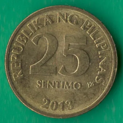 фото, 25 сентімо 2013 року Філіппіни [КВ]
