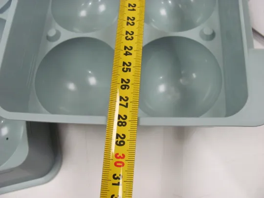 Велика форма для льоду ITWIST, круглий лоток для кубиків льоду, легкий знімний механізм, 16 форм для кубиків льоду  для морозильника, круглі форми для льоду для віскі, бурбону, коктейлів і напоїв (9) Де купити