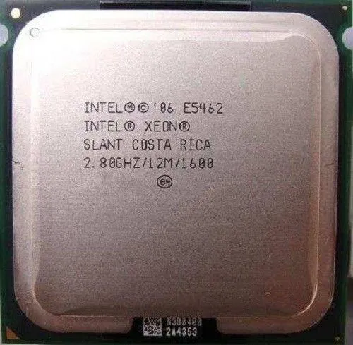 10шт. 4x ядерных Intel Xeon E5462 (аналог Core™2 Quad Q9550) 2.80GHz/12M/1600MHz LGA771 80W Вживане Ціна