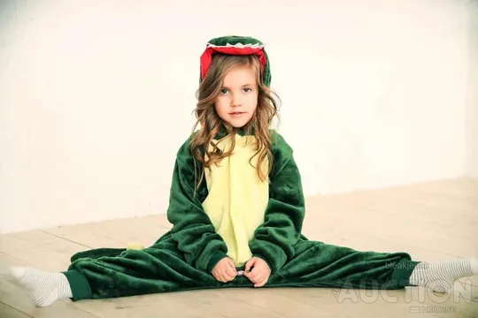 Дитячий кігурумі Динозаврик на зріст 120 см З аукціону