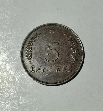 фото, Люксембург 5 сантимов 1930 год