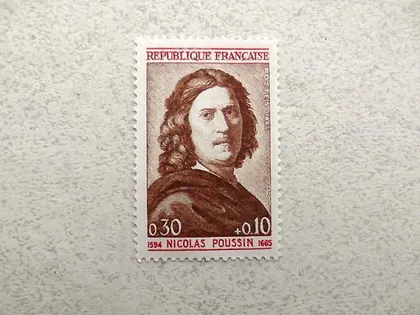 фото, Поштова марка Франція " Особистості " 1965 рік **