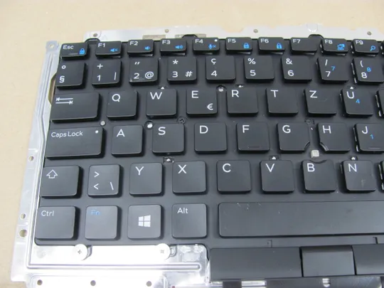 595-4 клавіатура робоча  04JPX1 з кріпленням  для Dell Latitude E7470  7470 E5450 5450 E5470 5470 5480 5488 5490 5491 5495 E7450 7480 оригінал Продаж