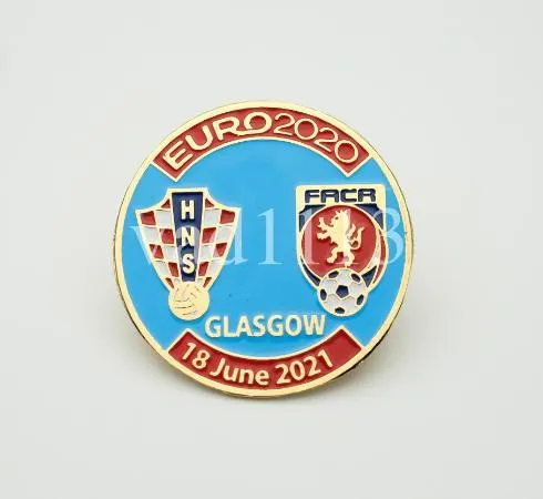 футбол значок - ЕВРО 2020   Чехия - Хорватия Ціна