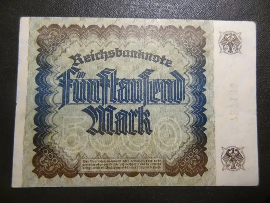 Купити 5000 марок Німеччина 1922