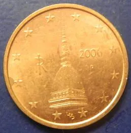 2 євроценти 2006 Італія Ціна