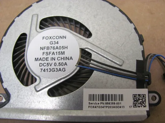номер0929-11 Вентилятор кулер FAN FSFA15M для Lenovo IdeaPad V310-15ISK V310-14ISK V310-14IKB V510-15IKB оригінал З аукціону