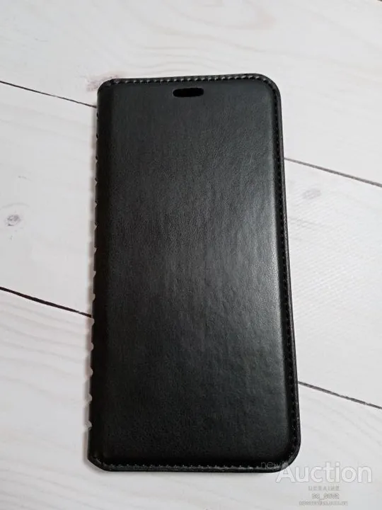 Купити Чохол-книжка Leather Folio (high copy) для Huawei Y6 2018  чорний