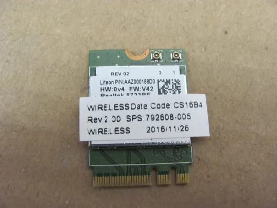 435-11 WI-FI модуль AAZ000158D0 792608-005  для   HP  Pavilion  14-AM 14-A  17-x, 15-ba, 15-a, 15-e оригінал З аукціону