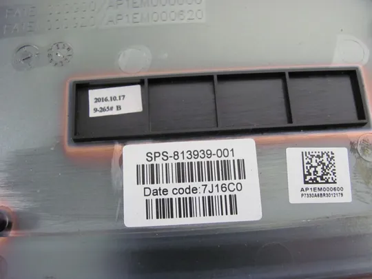 фото 13, 401-1 Кришка дно піддон корпуса 813939-001 для HP Pavilion 15-AC 15-AF 15-AY 15Q-AJ 15-BA, HP 250 255 256 G4 оригінал