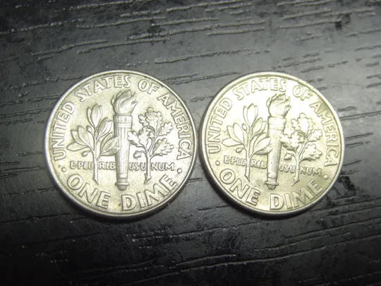 Купити 1 дайм 1998 США (два різновиди)