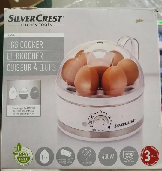 Яйцеварка Silvercrest з таймером Ціна