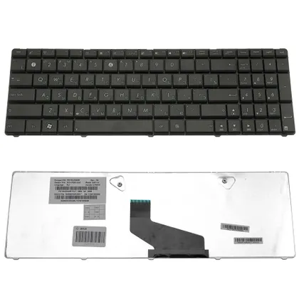фото, Клавіатура для ноутбука ASUS (A53U, A53Ta, K53Be, K53U, K53Z, K53Ta, K73Be, K73Ta, X53Be, X53Ta, X53U, X73Ta) rus, black