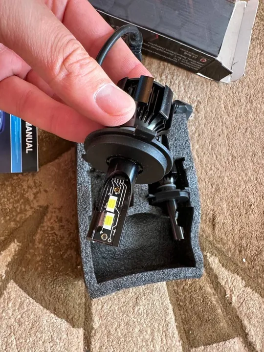 Світлодіодна LED лампа для фар H4 (7) З аукціону