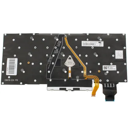 фото, Клавіатура для ноутбука LENOVO (ThinkPad: X1 Carbon 7th Gen) rus, black, без фрейма, підсвічування клавіш