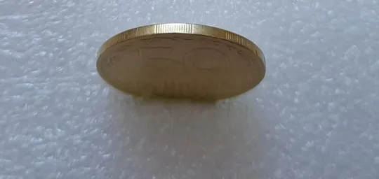 (2940) 50 копійок 1992 1АГ(а)м - 1 монета в хорошому стані (50 копеек 1992 трапеция трапеція брак) Де купити