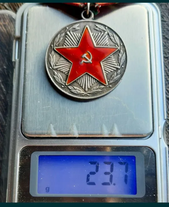 &#039;За безупречную службу в ВС&#039; ☝️серебро! 1ст. Характеристики
