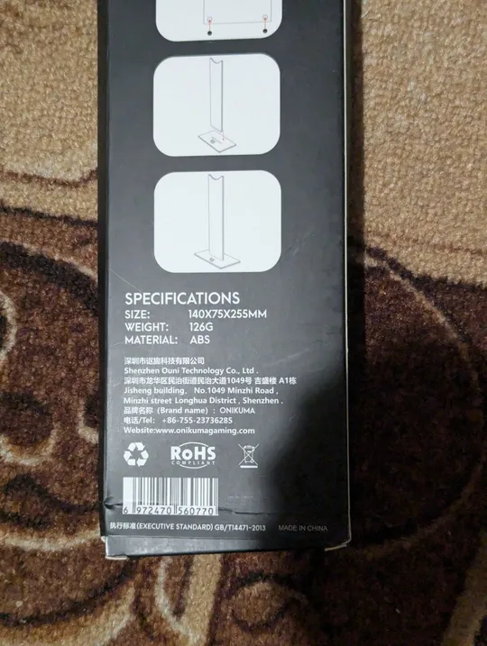 Onikuma Headphone Stand ST-1 підставка для ігрової гарнітури навушників Де купити