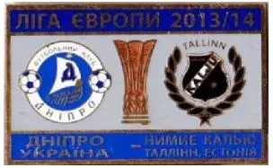 фото, Днепр Днепропетровск - Нимие Калью Таллин Эстония Лига Европы 2013-14