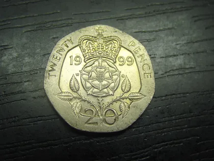 фото, 20 пенсів 1999 Британія