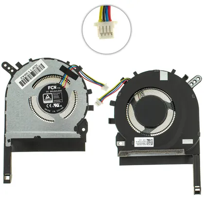 фото, Оригінальний вентилятор для ноутбука ASUS TUF Gaming A15 FA506QM (CPU FAN), FA706QM, 5V, (13NR0600T05011) (Кулер)