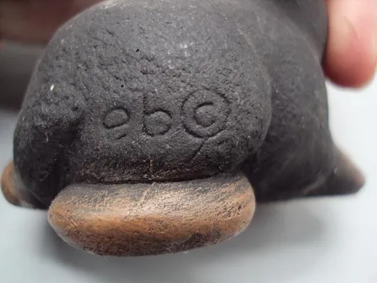 Фигура керамика статуэтка Европа крот кротик высота 5,5 см №14184 Недорого