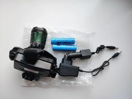 Яскравий налобний ліхтарик bailong bl-2188b-t6 3 режиму Ціна