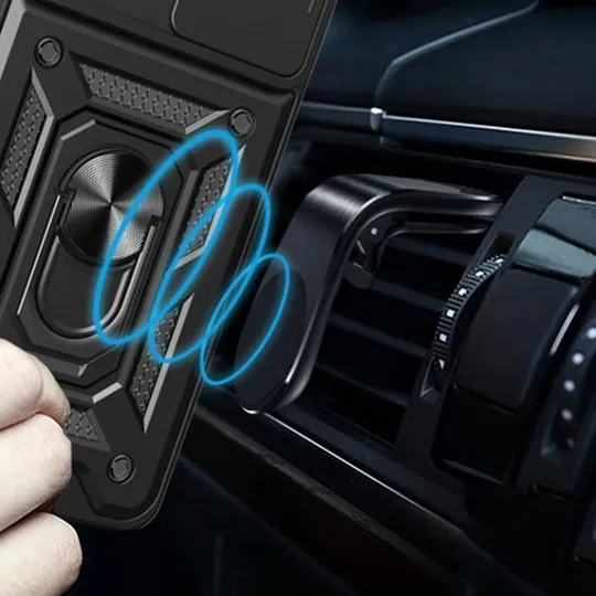 Ударопрочный чехол Camshield Serge Ring для Xiaomi Poco C40 З аукціону