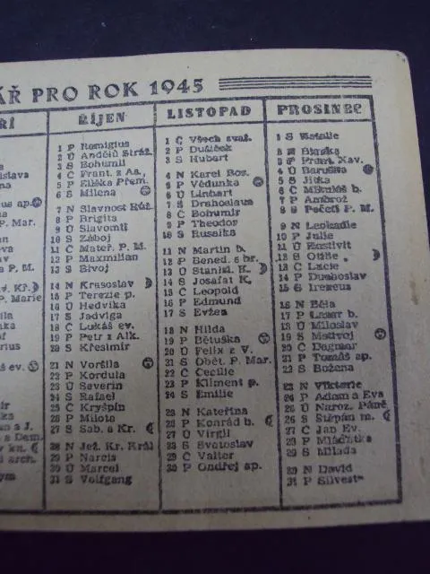 календарь 1945 год двухсторонний Недорого