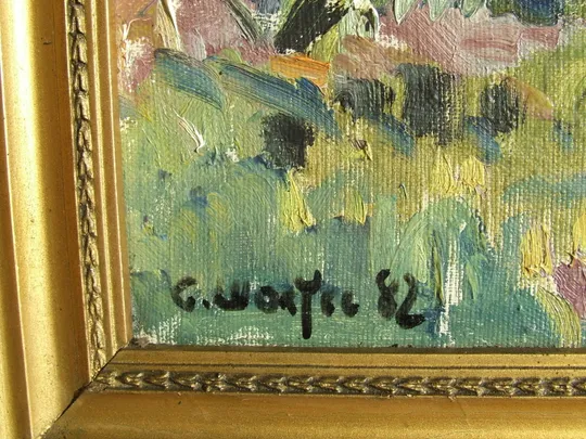 Купити Нар.худ.Укр.Закарпатская школа. Шолтес С. п.о. роз. 70 х 50 см. 1982 р. Ужгород.