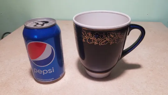 Чашка гігант кухоль кобальтова стара радянська порцеляна Довбиш Вживане #2 Де купити