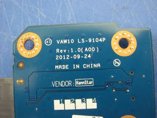 №139-6 Плата переходник LS-9104P 0YD7HD для DELL INSPIRON 17 5721 3721 3737 5737 оригинал Де купити