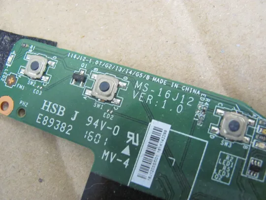 585-15 плата CFRD USB MS-16J12 K1C.1024003.H39 для  MSI GL62 GL72  оригінал Продаж