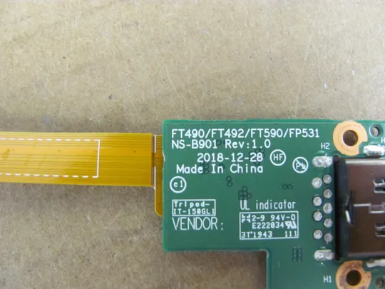 Купити 817-29 плата USB FT490/FT492/FT590/FP531 NS-B901 DA30000LG20  для Lenovo ThinkPad T14 Gen 1 2 T490 T495 оригінал