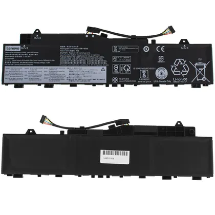 фото, Оригінальна батарея для ноутбука LENOVO L19L3PF7 (IdeaPad 5 14ARE05, 5 14ITL05, 5 14ALC05) 11.1V 4010mAh 44.5Wh Black