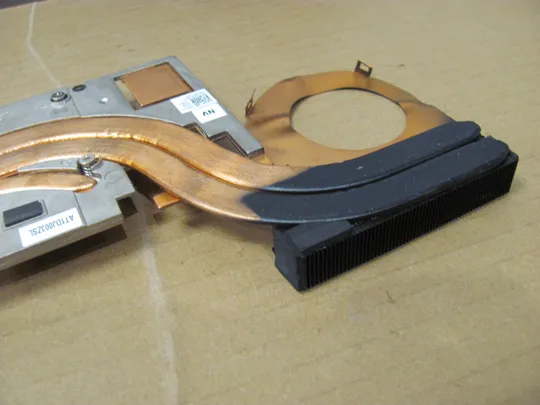 номер0904-10 система охолодження 0YJNJK AT1DJ003ZAL  для Dell Precision 7720 7710  оригінал Інтернет-аукціон