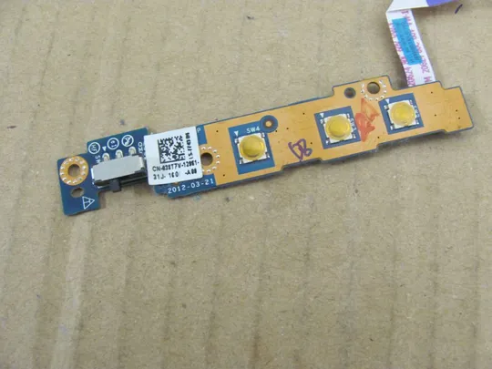 №2-26 Плата модуль кнопок звуку LS-7743P для Dell Latitude E6330 оригінал Де купити
