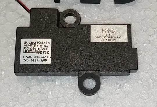 Динаміки з ноутбука DELL Latitude E5420 CN-09KF3K 570303200-HW3-G З аукціону