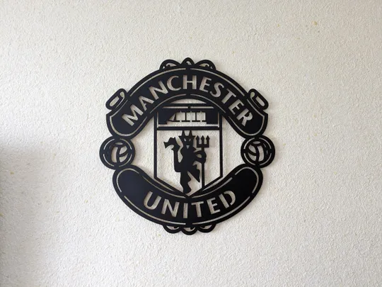 Купити Панно декоративна картина на стіну Manchester United LED підсвітка 600х593 acr-p000088