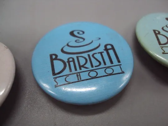 Знак круглый Barista school школа бариста лот 3 шт №17001 З аукціону