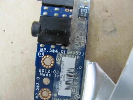 660-20 Плата AUDIO USB NBX00015G00 LS-8661P  для HP Envy TouchSmart Ultrabook 4 1000 4T 1200 оригінал Де купити