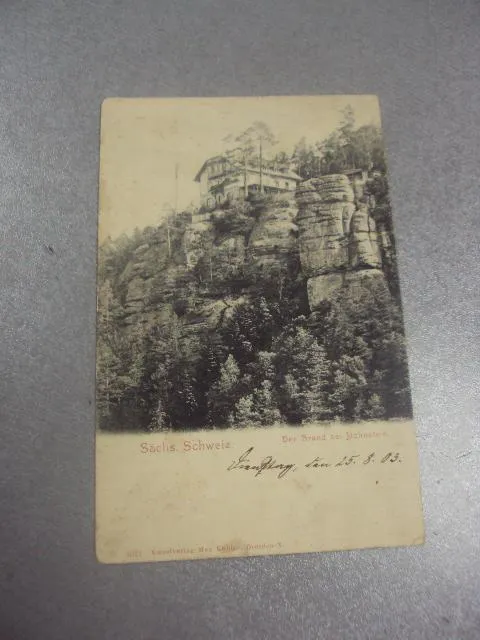 открытка sachs schweiz германия №10920 Ціна