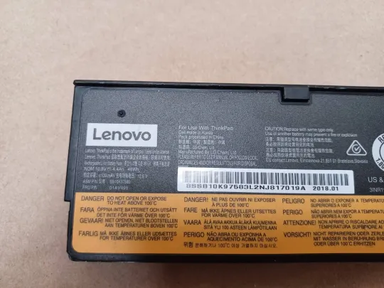 акб SB10K97583 01AV491 01AV492 10.8v 48wh 61+ для Lenovo ThinkPad A475 A485  A485 T25  T470 T480 T570 T580 P51s P52 P52s A275 З аукціону