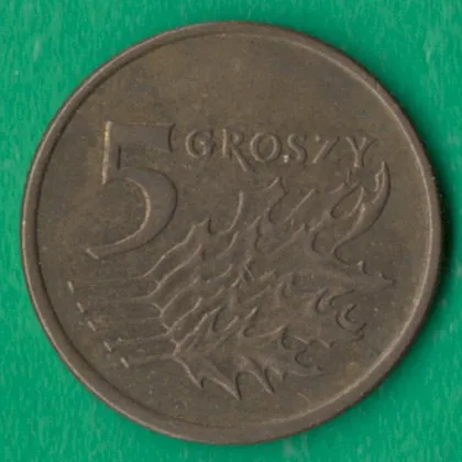 фото, 5 грошів 1999 року Польща [М]