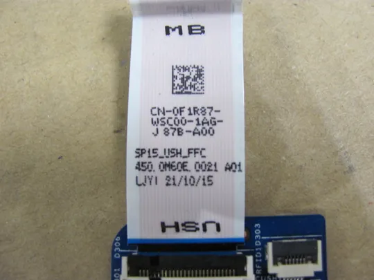 728-24 плата підключення клавіатури F80PD 03MK8Y 450.0M60E.0021  для  DELL  Latitude 5520 5521 Precision 3560 3561 оригінал Продаж