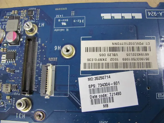 703-3 материнська плата 734304-601   для HP ZBOOK 15 G2 оригінал Недорого