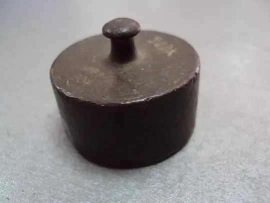 Гиря клейма 20 DK 904 гирька высота 3 см, диаметр 3,5 см №11611 Інтернет-аукціон