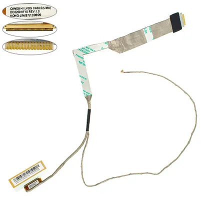 фото, Шлейф для ноутбука Lenovo (N580, N585, P580, P585) LED (DC02001IF10)